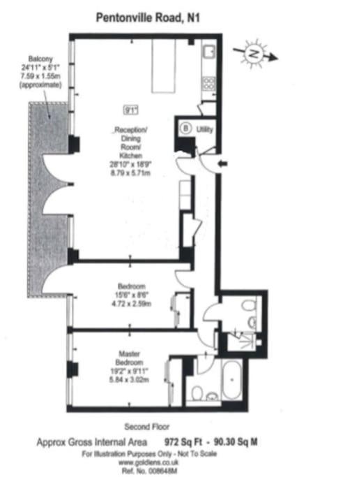 Luxurious Flat Sunny, Quiet, Design, Lift, Balcony Leilighet London Eksteriør bilde